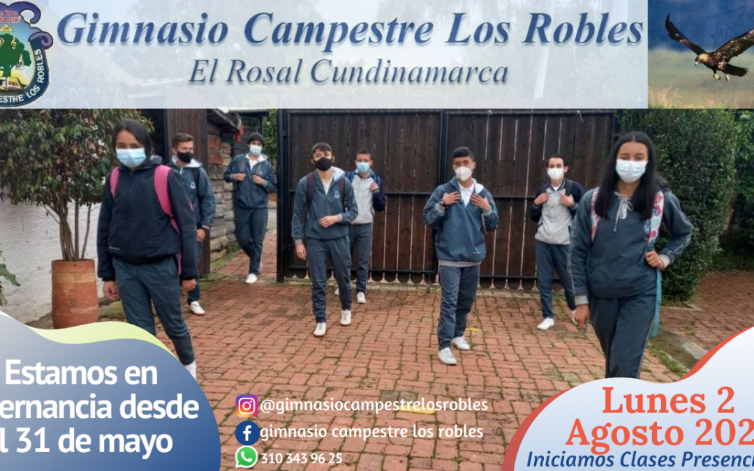 Inicio presencialidad 2021